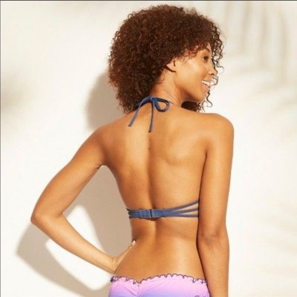 Shade & Shore Tropics Strappy Ombré Bikini Top - Picture 5 of 6